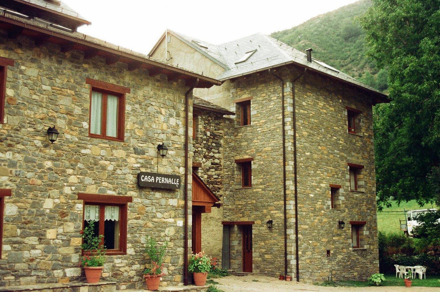 Hostal Pernalle Erill la Vall Exterior foto